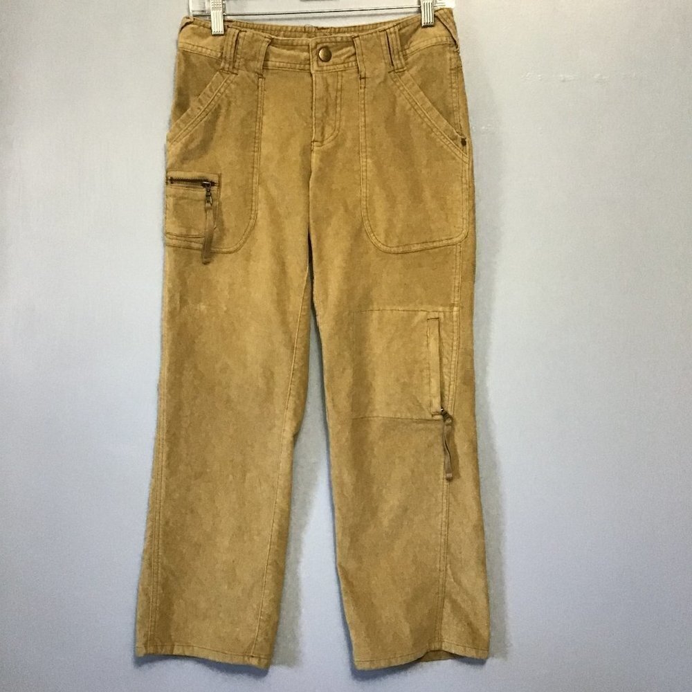 Athleta Tan Pants With Zipper Pockets